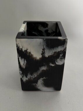 Pigeon and Poodle - Bahia Black Swirl - Designer Toothbrush Holder